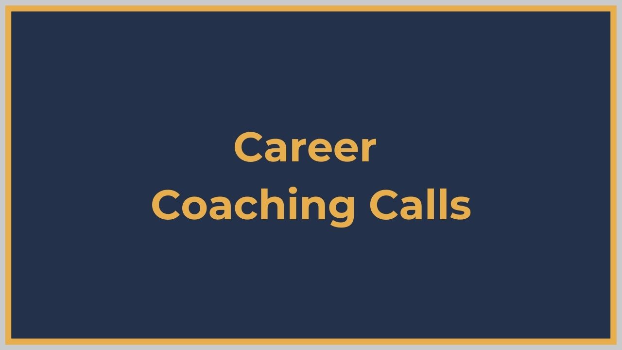 Career Coaching Calls